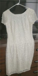 Glittery gala dress